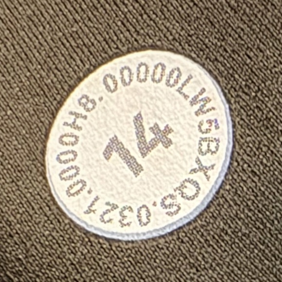 Lululemon Fast and Free Tight II Nulux Size 14 - Picture 5 of 5